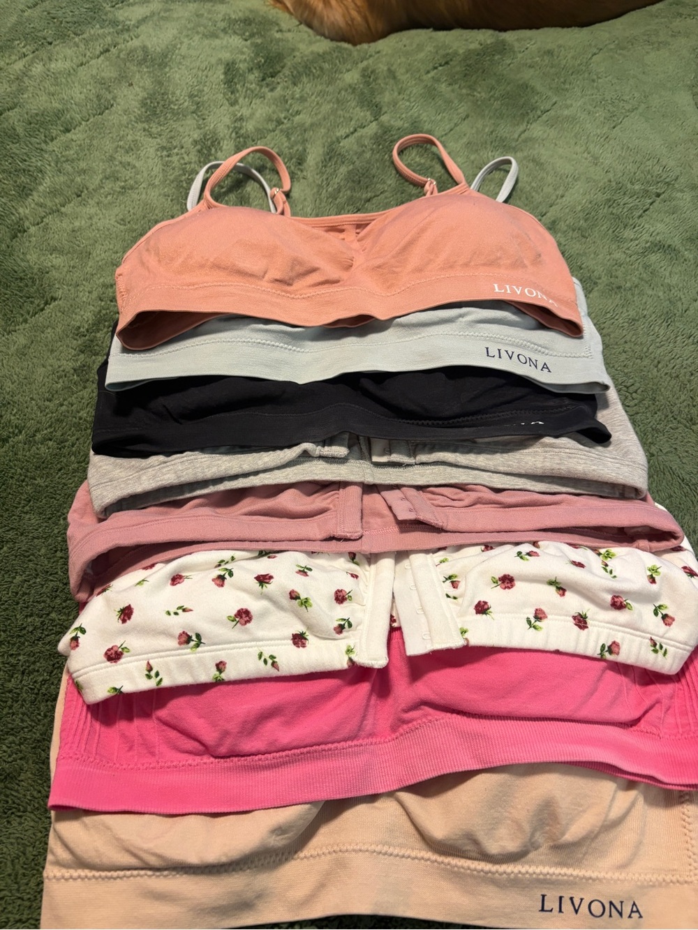 Pink Seamless Bralette - Soft Everyday Comfort
